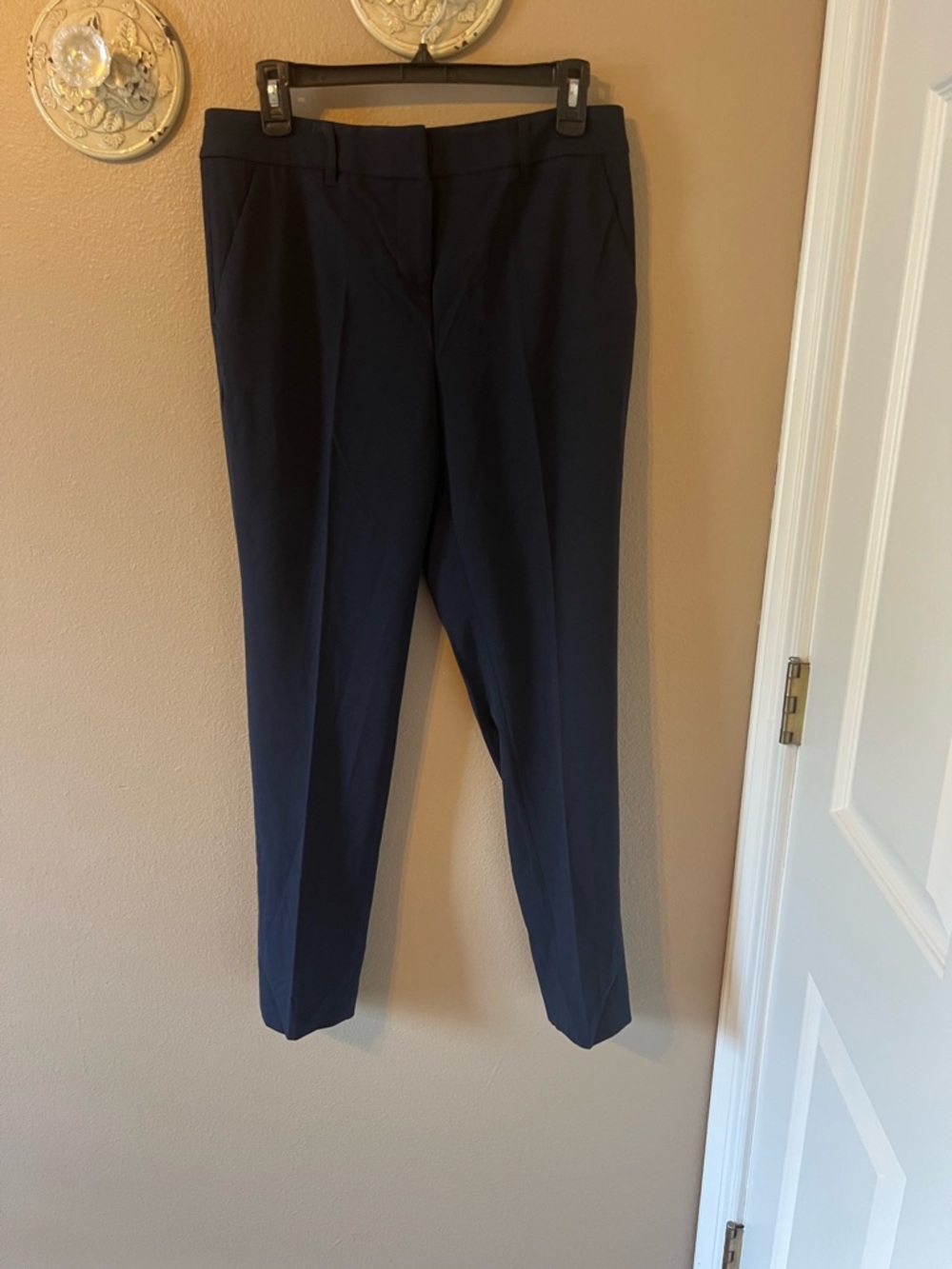 Women’s Navy Dress Pants - Classic Tailored Fit